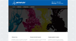 Desktop Screenshot of betaflex.com.br